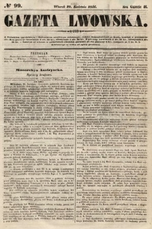 Gazeta Lwowska. 1856, nr 99