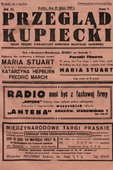 Przegląd Kupiecki : organ Związku Stowarzyszeń Kupieckich Małopolski Zachodniej. 1937, nr  8
