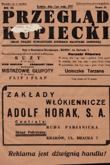 Przegląd Kupiecki : organ Związku Stowarzyszeń Kupieckich Małopolski Zachodniej. 1937, nr  16