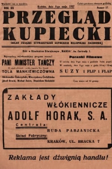Przegląd Kupiecki : organ Związku Stowarzyszeń Kupieckich Małopolski Zachodniej. 1937, nr  17