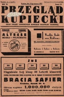 Przegląd Kupiecki : organ Związku Stowarzyszeń Kupieckich Małopolski Zachodniej. 1937, nr  23
