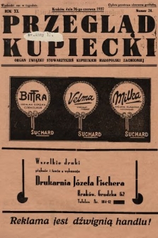 Przegląd Kupiecki : organ Związku Stowarzyszeń Kupieckich Małopolski Zachodniej. 1937, nr  24