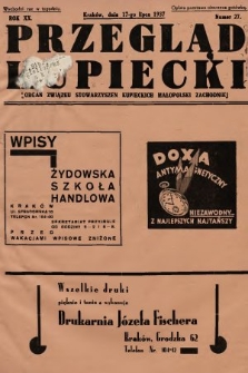 Przegląd Kupiecki : organ Związku Stowarzyszeń Kupieckich Małopolski Zachodniej. 1937, nr  27