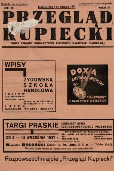 Przegląd Kupiecki : organ Związku Stowarzyszeń Kupieckich Małopolski Zachodniej. 1937, nr  28
