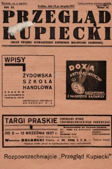 Przegląd Kupiecki : organ Związku Stowarzyszeń Kupieckich Małopolski Zachodniej. 1937, nr  30