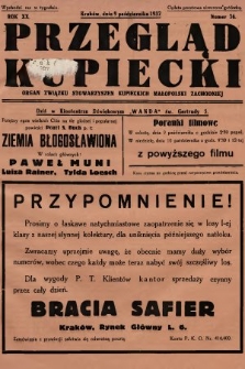 Przegląd Kupiecki : organ Związku Stowarzyszeń Kupieckich Małopolski Zachodniej. 1937, nr  36
