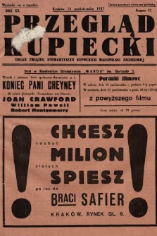 Przegląd Kupiecki : organ Związku Stowarzyszeń Kupieckich Małopolski Zachodniej. 1937, nr  37