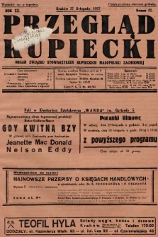 Przegląd Kupiecki : organ Związku Stowarzyszeń Kupieckich Małopolski Zachodniej. 1937, nr  42
