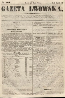 Gazeta Lwowska. 1856, nr 108