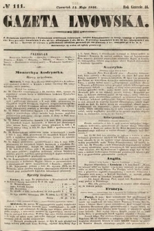 Gazeta Lwowska. 1856, nr 111