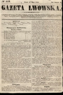 Gazeta Lwowska. 1856, nr 112