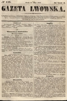 Gazeta Lwowska. 1856, nr 116