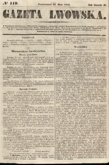 Gazeta Lwowska. 1856, nr 119