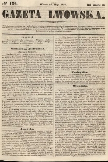 Gazeta Lwowska. 1856, nr 120