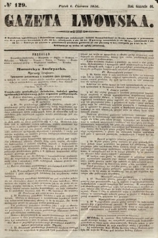 Gazeta Lwowska. 1856, nr 129