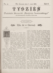 Tydzień : dodatek literacki „Kurjera Lwowskiego”. 1894, nr 19