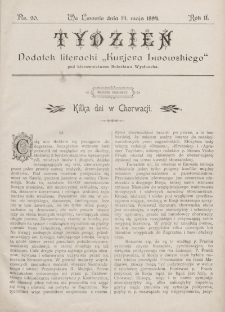 Tydzień : dodatek literacki „Kurjera Lwowskiego”. 1894, nr 20