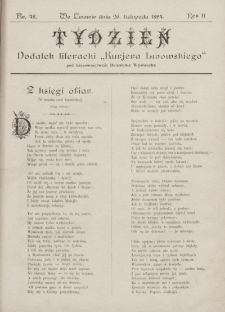 Tydzień : dodatek literacki „Kurjera Lwowskiego”. 1894, nr 48