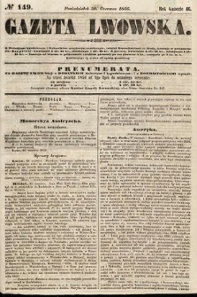 Gazeta Lwowska. 1856, nr 149