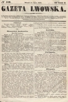 Gazeta Lwowska. 1856, nr 162