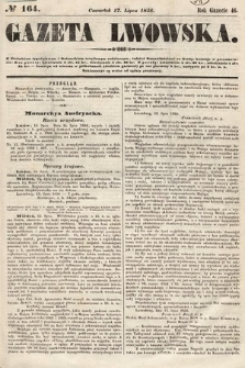 Gazeta Lwowska. 1856, nr 164