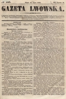 Gazeta Lwowska. 1856, nr 165