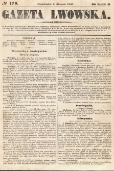Gazeta Lwowska. 1856, nr 179