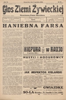 Głos Ziemi Żywieckiej : tygodnik społeczno-narodowy. 1930, nr 96