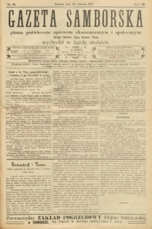 Gazeta Samborska : pismo poświęcone sprawom ekonomicznym i społecznym okręgu: Sambor, Stary Sambor, Turka. 1907, nr 26