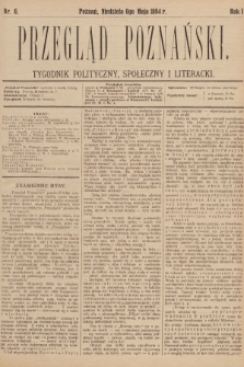 Przegląd Poznański : tygodnik polityczny, społeczny i literacki. 1894, nr 6