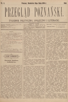 Przegląd Poznański : tygodnik polityczny, społeczny i literacki. 1894, nr 8