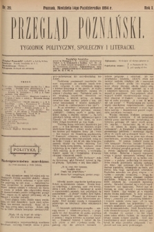 Przegląd Poznański : tygodnik polityczny, społeczny i literacki. 1894, nr 29