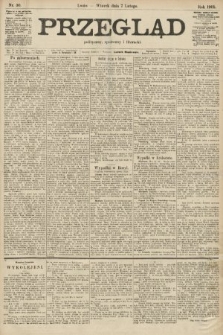 Przegląd polityczny, społeczny i literacki. 1905, nr 30
