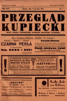 Przegląd Kupiecki : organ Związku Stowarzyszeń Kupieckich Małopolski Zachodniej. 1935, nr 3