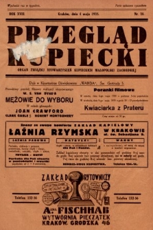 Przegląd Kupiecki : organ Związku Stowarzyszeń Kupieckich Małopolski Zachodniej. 1935, nr 16