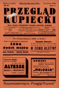 Przegląd Kupiecki : organ Związku Stowarzyszeń Kupieckich Małopolski Zachodniej. 1936, nr 20
