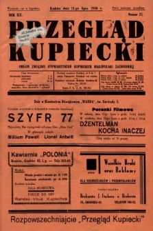 Przegląd Kupiecki : organ Związku Stowarzyszeń Kupieckich Małopolski Zachodniej. 1936, nr 23