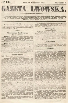 Gazeta Lwowska. 1856, nr 234