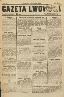 Gazeta Lwowska. 1926, nr 2