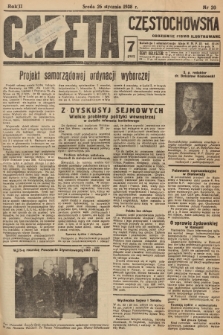 Gazeta Częstochowska : codzienne pismo ilustrowane. 1938, nr 20