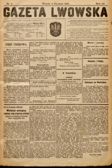 Gazeta Lwowska. 1920, nr 4