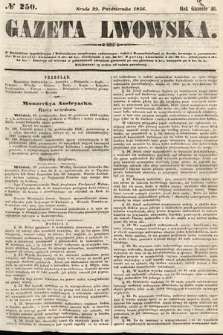 Gazeta Lwowska. 1856, nr 250