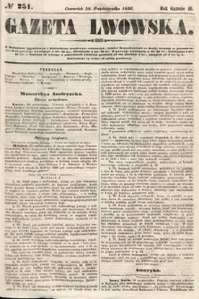 Gazeta Lwowska. 1856, nr 251