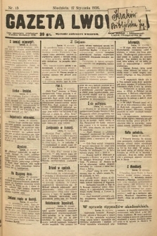 Gazeta Lwowska. 1926, nr 13