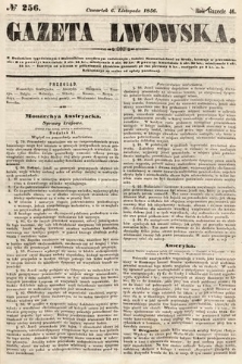 Gazeta Lwowska. 1856, nr 256