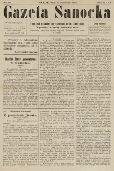 Gazeta Sanocka : tygodnik poświęcony sprawom ziemi Sanockiej. 1905, nr 55