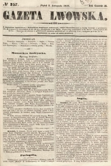 Gazeta Lwowska. 1856, nr 257