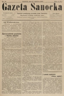 Gazeta Sanocka : tygodnik poświęcony sprawom ziemi Sanockiej. 1905, nr 76