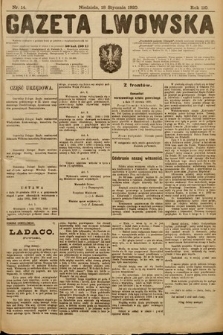 Gazeta Lwowska. 1920, nr 14