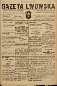 Gazeta Lwowska. 1920, nr 15
